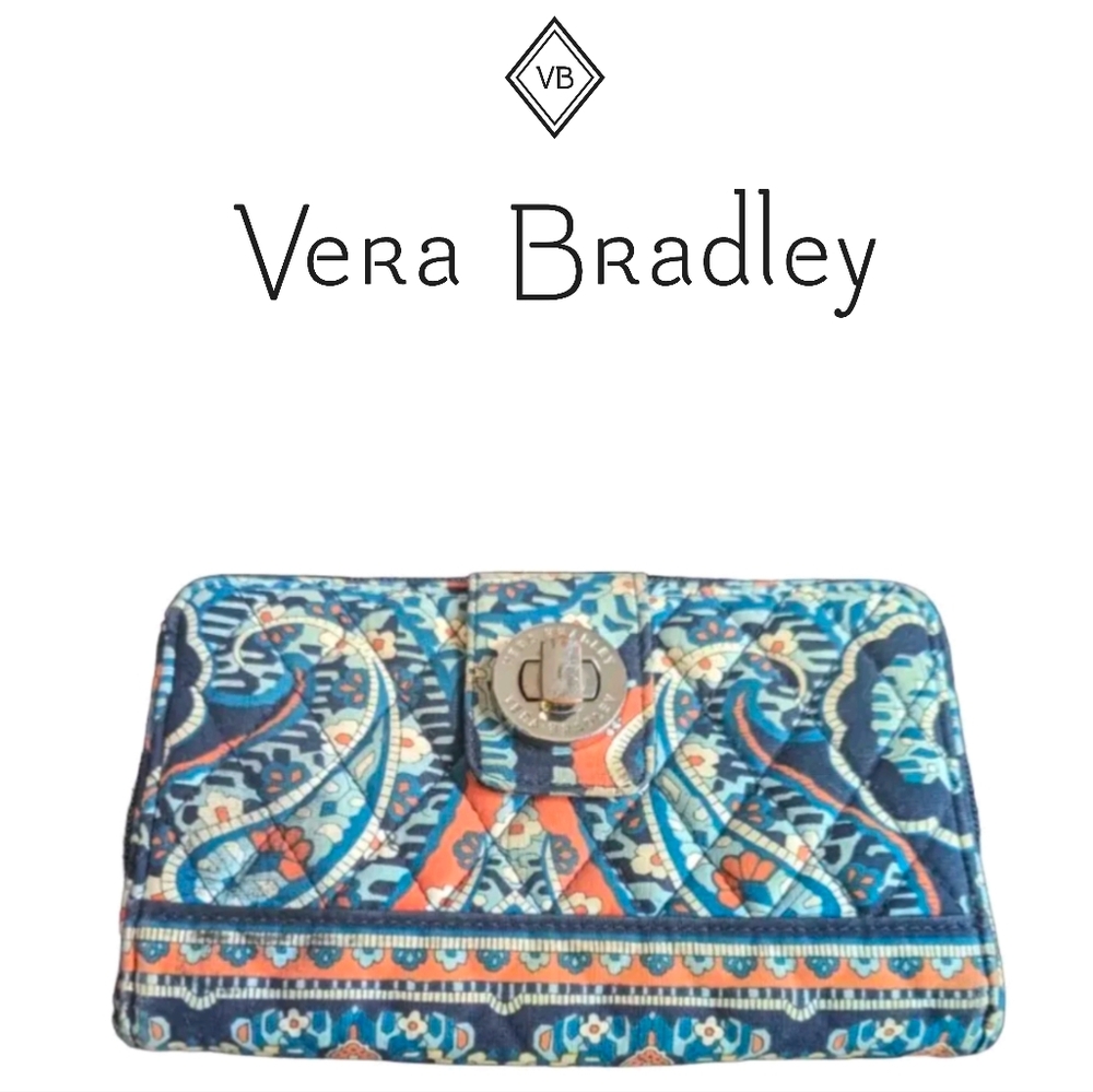 Vintage Vera Bradley  Turnlock Wallet